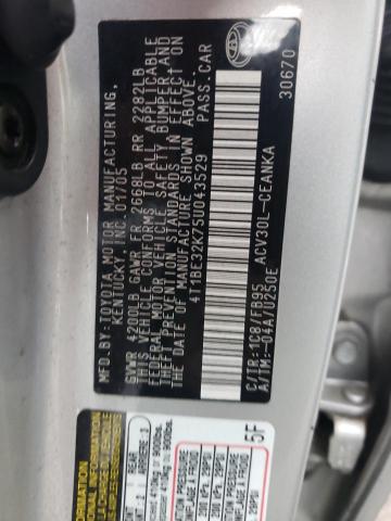 Photo 10 from auction – 2005 TOYOTA CAMRY LE with VIN 4T1BE32K75U043529
