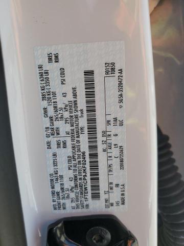 Photo 10 from auction – 2018 FORD F150 SUPER with VIN 1FTEW1CP9JKF02496