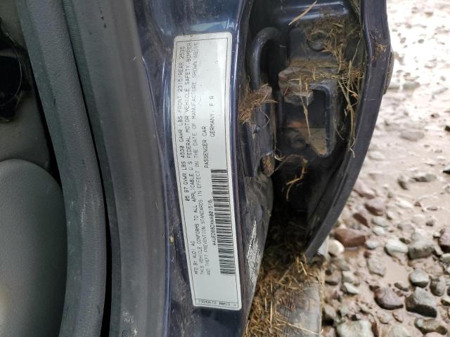 Photo 10 from auction – 1998 AUDI A4 2.8 QUA with VIN WAUED68DXWA001516