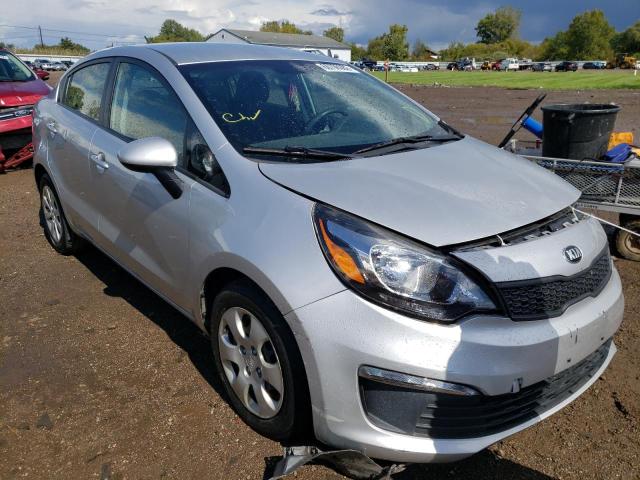 KIA RIO LX 2016 with VIN KNADM4A32G6540220 - Photo from auction