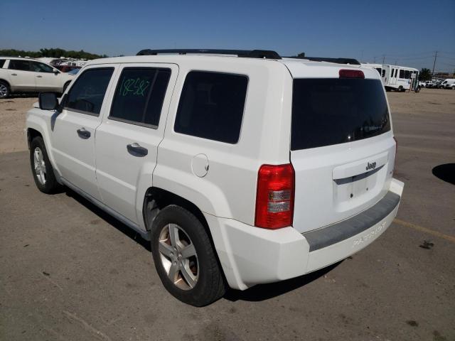 Photo 3 from auction – 2007 JEEP PATRIOT SP with VIN 1J8FT28W47D296366