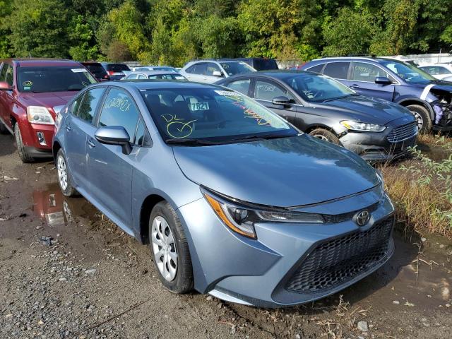 TOYOTA COROLLA LE 2021 with VIN 5YFEPMAE9MP164331 - Photo from auction
