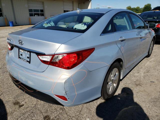 Photo 4 from auction – 2014 HYUNDAI SONATA GLS with VIN 5NPEB4AC2EH819361