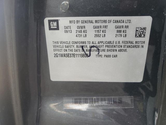 Photo 10 from auction – 2014 CHEVROLET IMPALA LIM with VIN 2G1WA5E37E1119806
