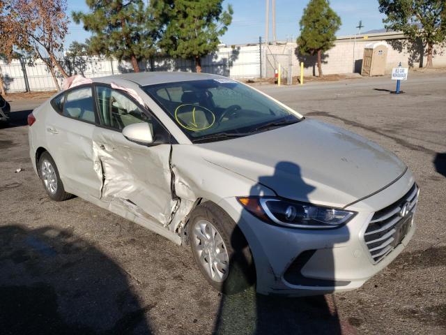 HYUNDAI ELANTRA SE 2017 with VIN KMHD74LF8HU304004 - Photo from auction