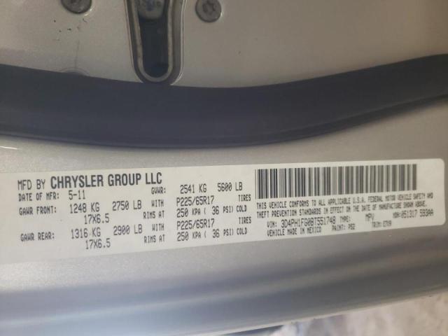 Photo 10 from auction – 2011 DODGE JOURNEY MA with VIN 3D4PH1FG0BT551748