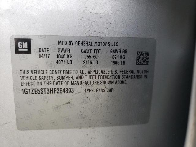 Photo 10 from auction – 2017 CHEVROLET MALIBU LT with VIN 1G1ZE5ST3HF264893