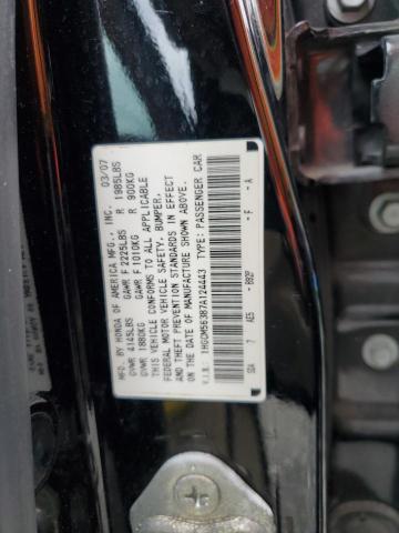 Photo 10 from auction – 2007 HONDA ACCORD with VIN 1HGCM56387A124443