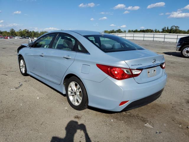 Photo 3 from auction – 2014 HYUNDAI SONATA GLS with VIN 5NPEB4AC6EH902565