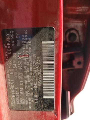Photo 10 from auction – 2017 HYUNDAI ACCENT SE with VIN KMHCT5AE4HU325228