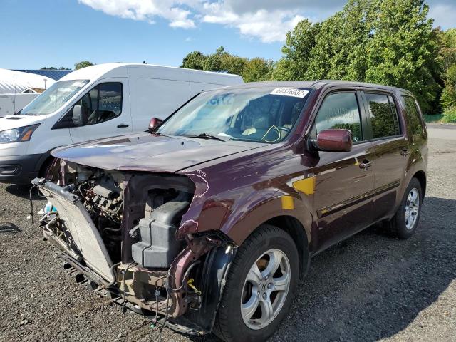 Photo 2 from auction – 2012 HONDA PILOT EXL with VIN 5FNYF4H54CB053718