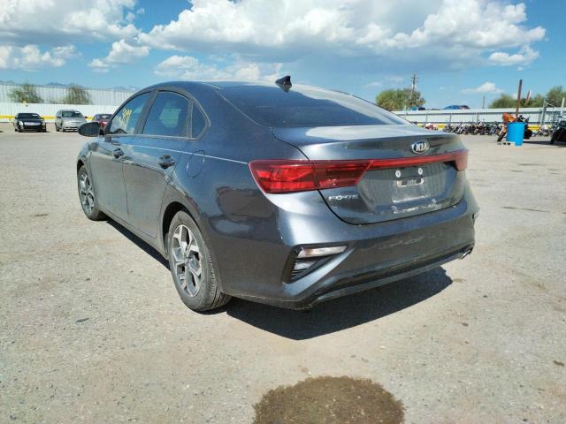 Photo 3 from auction – 2020 KIA FORTE FE with VIN 3KPF24AD0LE212258