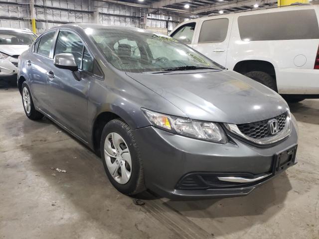 HONDA CIVIC LX 2013 with VIN 19XFB2F52DE213323 - Photo from auction