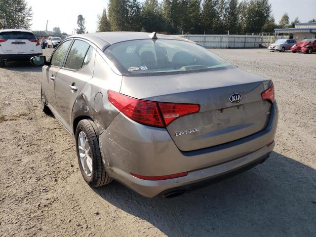 Photo 3 from auction – 2013 KIA OPTIMA LX with VIN 5XXGM4A70DG145047