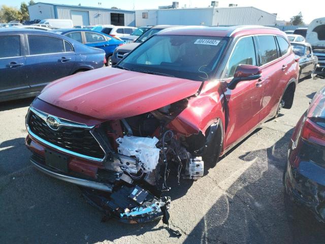 Photo 2 from auction – 2020 TOYOTA HIGHLANDER with VIN 5TDFZRBH2LS002504