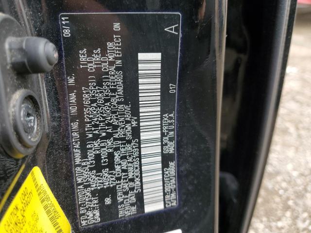 Photo 10 from auction – 2011 TOYOTA SIENNA LE with VIN 5TDKK3DCXBS169175