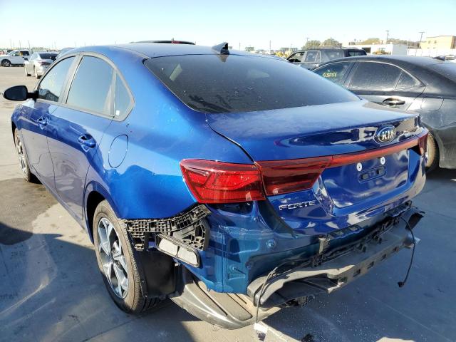 Photo 3 from auction – 2021 KIA FORTE FE with VIN 3KPF24AD0ME412588