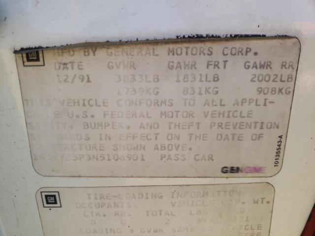 Photo 10 from auction – 1992 CHEVROLET CORVETTE with VIN 1G1YY23P3N5106901
