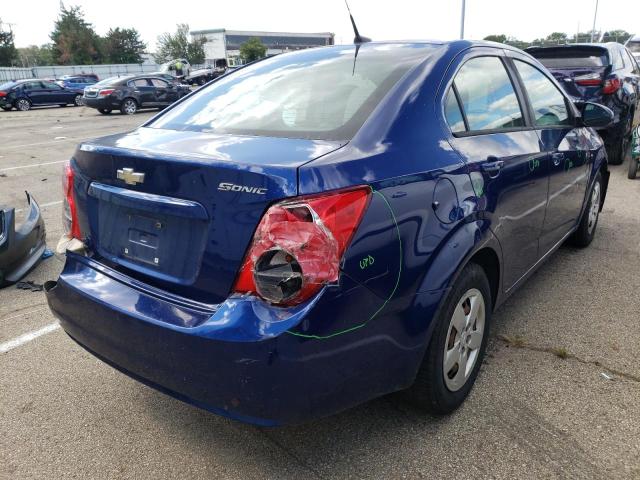 Photo 4 from auction – 2014 CHEVROLET SONIC LS with VIN 1G1JA5SH9E4108577