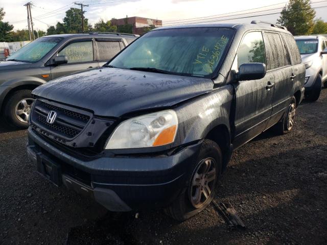 Photo 2 from auction – 2004 HONDA PILOT EX with VIN 2HKYF18404H582379