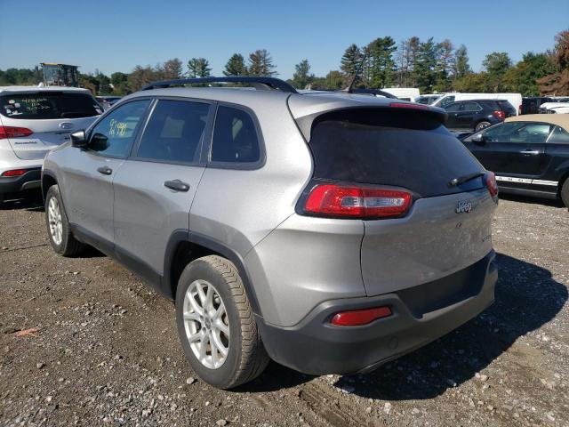 Photo 3 from auction – 2016 JEEP CHEROKEE S with VIN 1C4PJLAB4GW302962