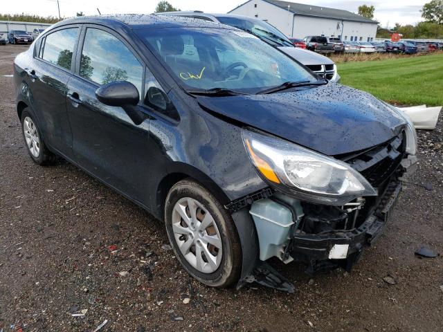 KIA RIO LX 2014 with VIN KNADM4A32E6416638 - Photo from auction