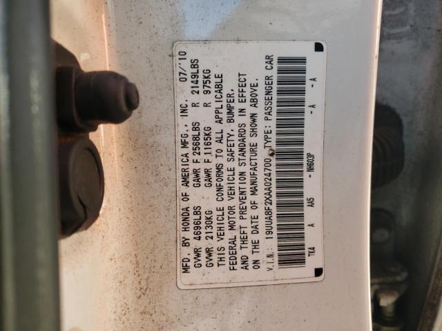Photo 10 from auction – 2010 ACURA TL with VIN 19UUA8F2XAA024700