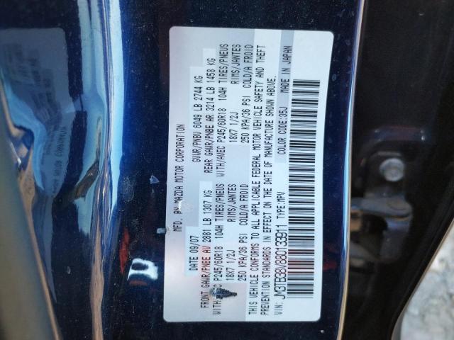 Photo 10 from auction – 2008 MAZDA CX-9 with VIN JM3TB38V880133911