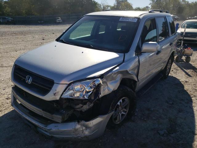 Photo 2 from auction – 2004 HONDA PILOT EXL with VIN 2HKYF18604H606682