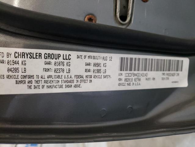 Photo 10 from auction – 2013 DODGE DART SXT with VIN 1C3CDFBA4DD143143