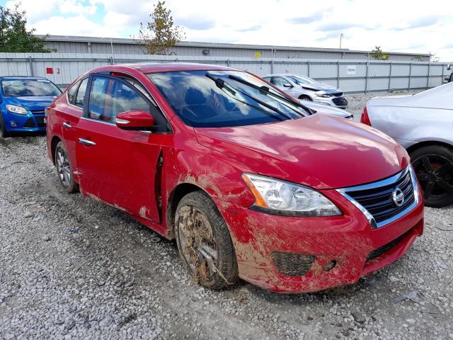 Photo 1 from auction – 2015 NISSAN SENTRA S with VIN 3N1AB7AP1FY345834