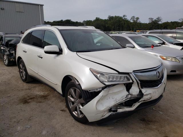 ACURA MDX ADVANC 2014 with VIN 5FRYD3H83EB003971 - Photo from auction