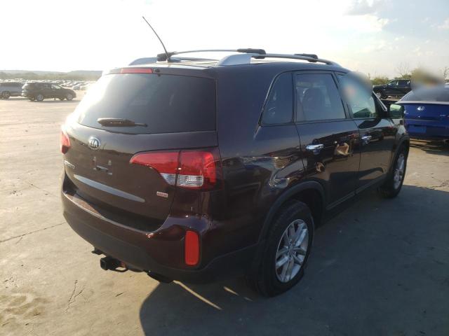 Photo 4 from auction – 2015 KIA SORENTO LX with VIN 5XYKT3A65FG662132