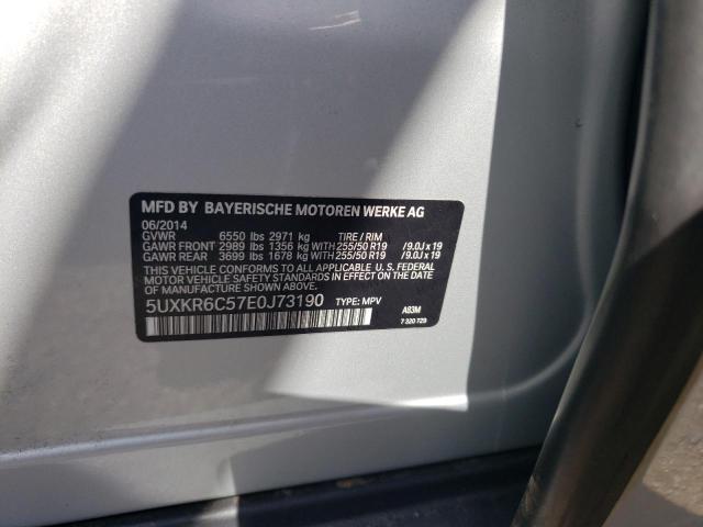 Photo 10 from auction – 2014 BMW X5 XDRIVE5 with VIN 5UXKR6C57E0J73190