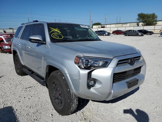 TOYOTA 4RUNNER SR 2022 with VIN JTEEU5JR5N5261540 - Photo from auction