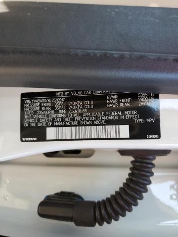 Photo 10 from auction – 2014 VOLVO XC60 3.2 with VIN YV4940DZ8E2510917