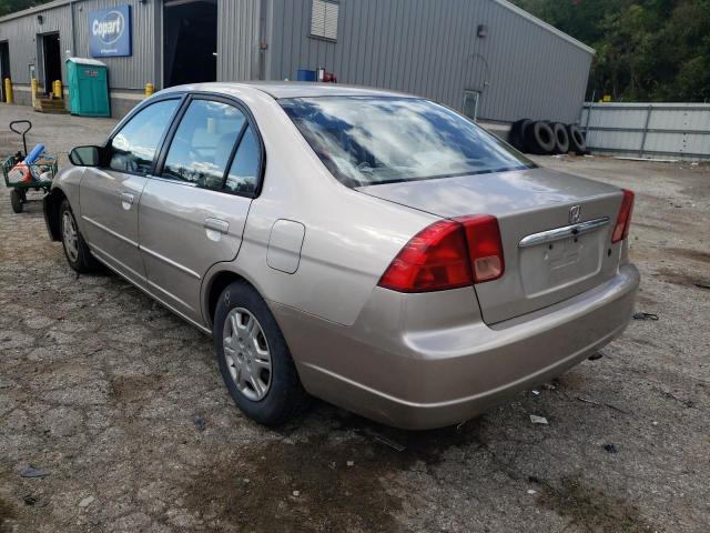 Photo 3 from auction – 2002 HONDA CIVIC with VIN 2HGES165X2H576400