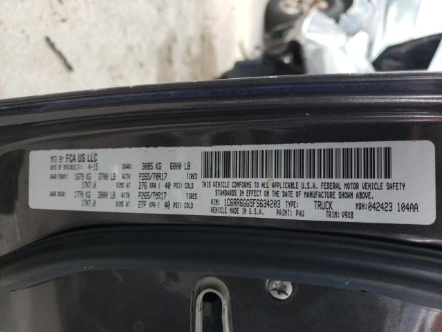 Photo 10 from auction – 2015 RAM 1500 SLT with VIN 1C6RR6GG5FS634203