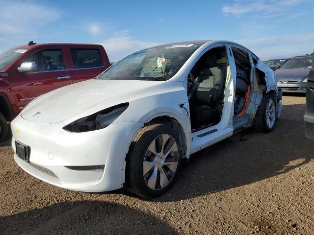Photo 2 from auction – 2021 TESLA MODEL Y with VIN 5YJYGDEE6MF074458