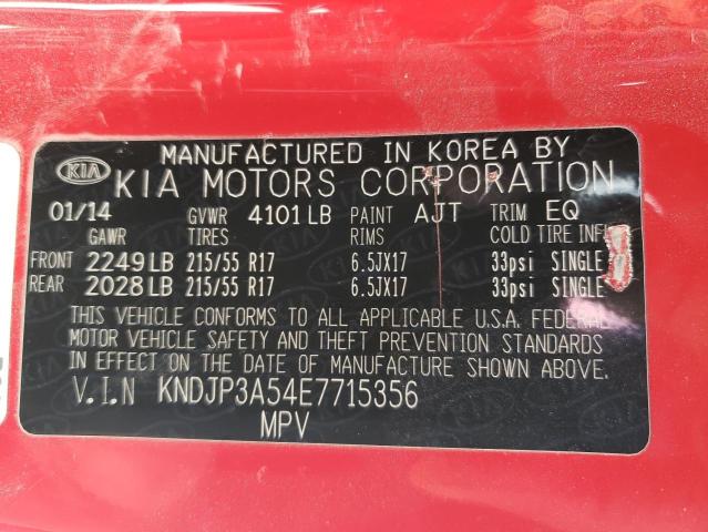 Photo 10 from auction – 2014 KIA SOUL + with VIN KNDJP3A54E7715356