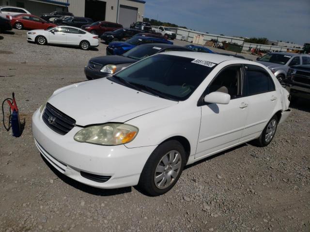 Photo 2 from auction – 2003 TOYOTA COROLLA CE with VIN JTDBR32E330017498