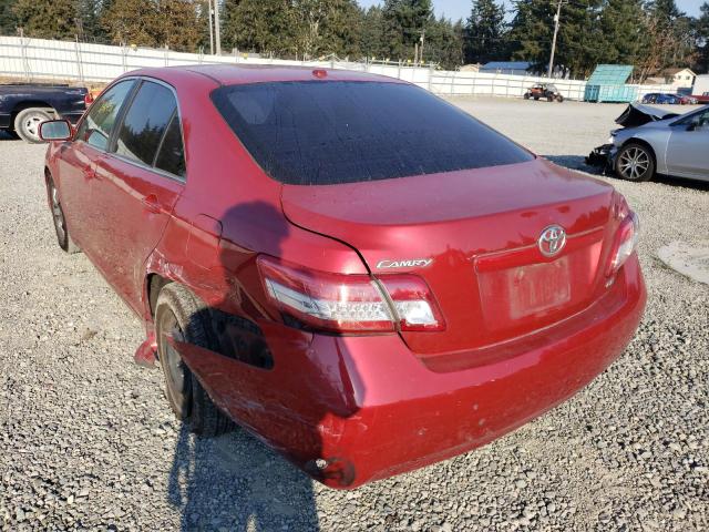 Photo 3 from auction – 2011 TOYOTA CAMRY BASE with VIN 4T1BF3EK2BU134437