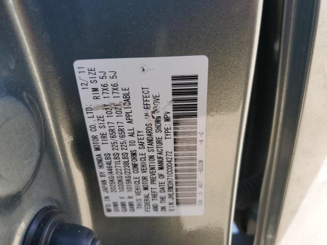 Photo 10 from auction – 2012 HONDA CR-V EXL with VIN JHLRM3H71CC004272