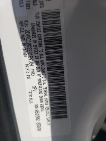 Photo 10 from auction – 2014 CHRYSLER TOWN & COU with VIN 2C4RC1BG2ER164104