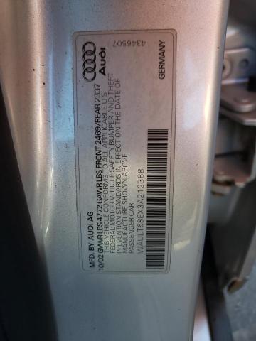 Photo 10 from auction – 2003 AUDI A4 3.0 QUA with VIN WAULT68EX3A212388