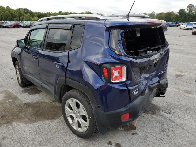 Photo 3 from auction – 2016 JEEP RENEGADE L with VIN ZACCJBDT3GPD54058