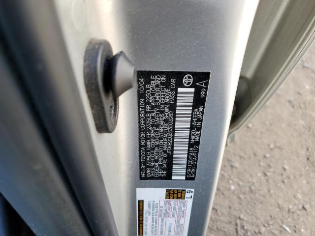 Photo 10 from auction – 2005 TOYOTA PRIUS with VIN JTDKB20U653003282