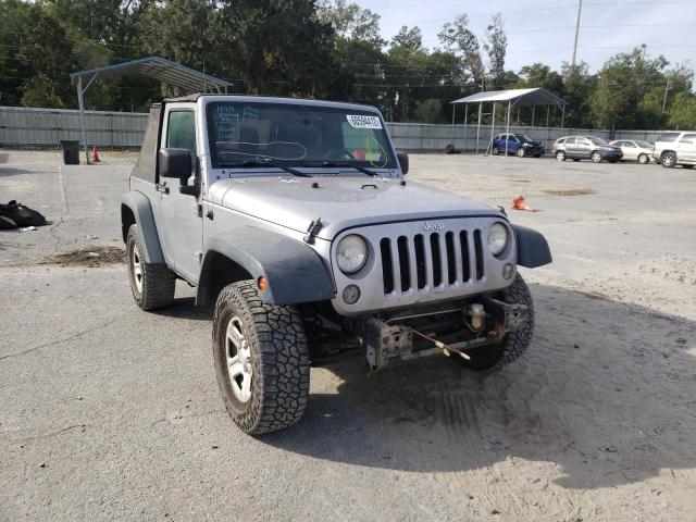 JEEP WRANGLER S 2014 with VIN 1C4AJWAGXEL147982 - Photo from auction