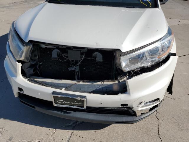 Photo 9 from auction – 2015 TOYOTA HIGHLANDER with VIN 5TDDKRFH5FS099918