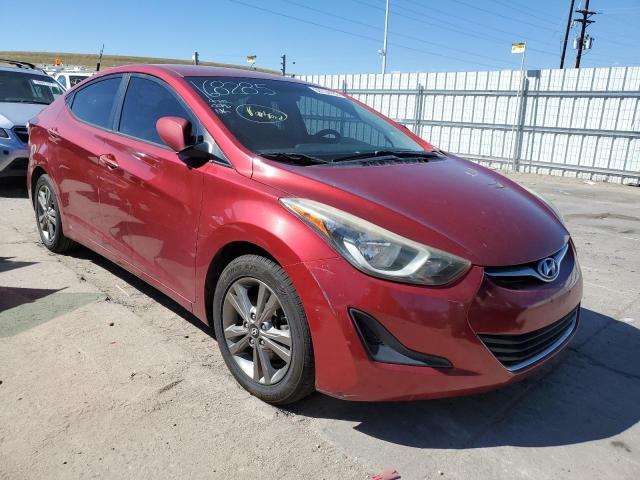 Photo 1 from auction – 2016 HYUNDAI ELANTRA SE with VIN 5NPDH4AE3GH700183